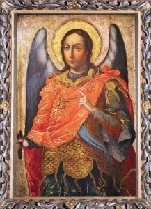 Аристратиг Михаїл, ікона з намісного ряду