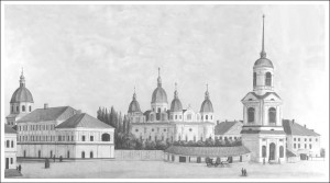 Kyiv-Bratsk Epiphany Monastery and Academy. 1840.