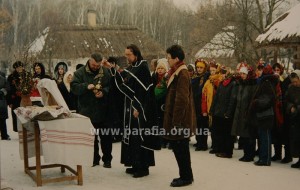 Панахида по Тарасу Шевченку 10 березня 2003 р.